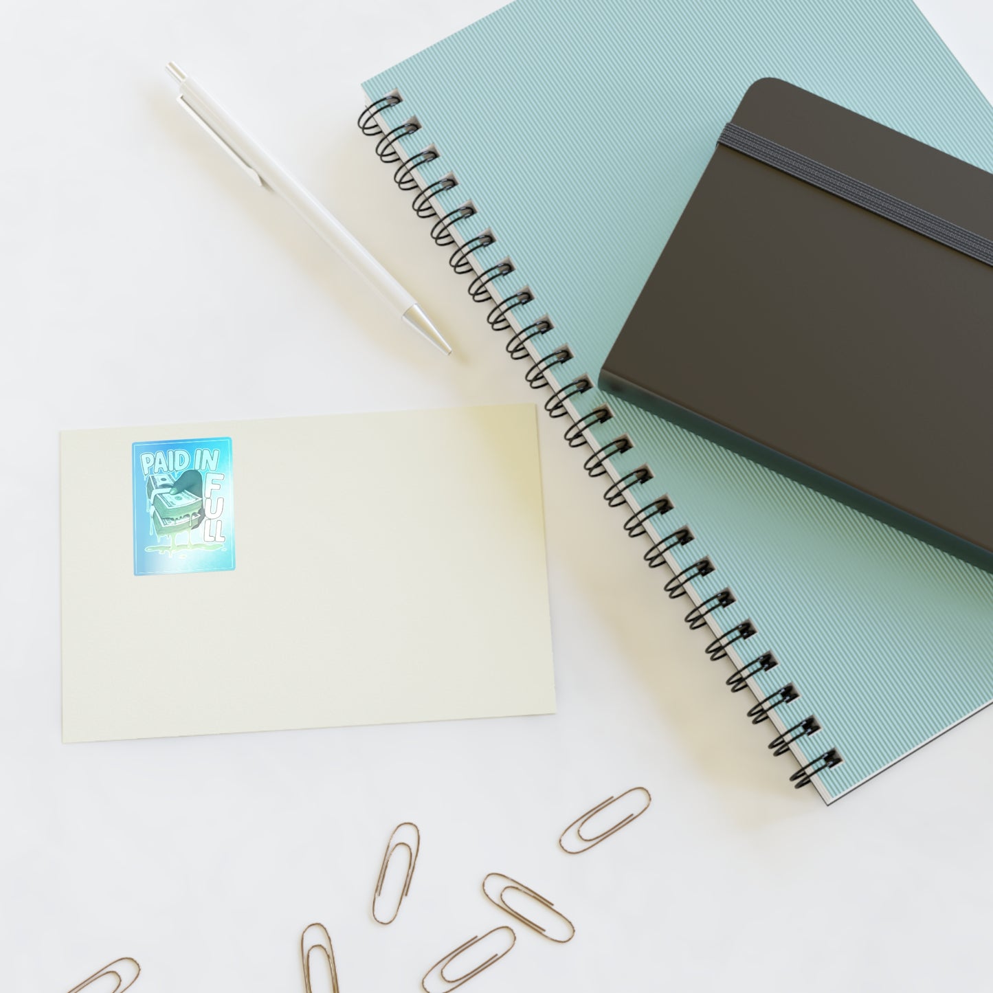 Unique Paid in Full Sticker Sheets for Creative Expression