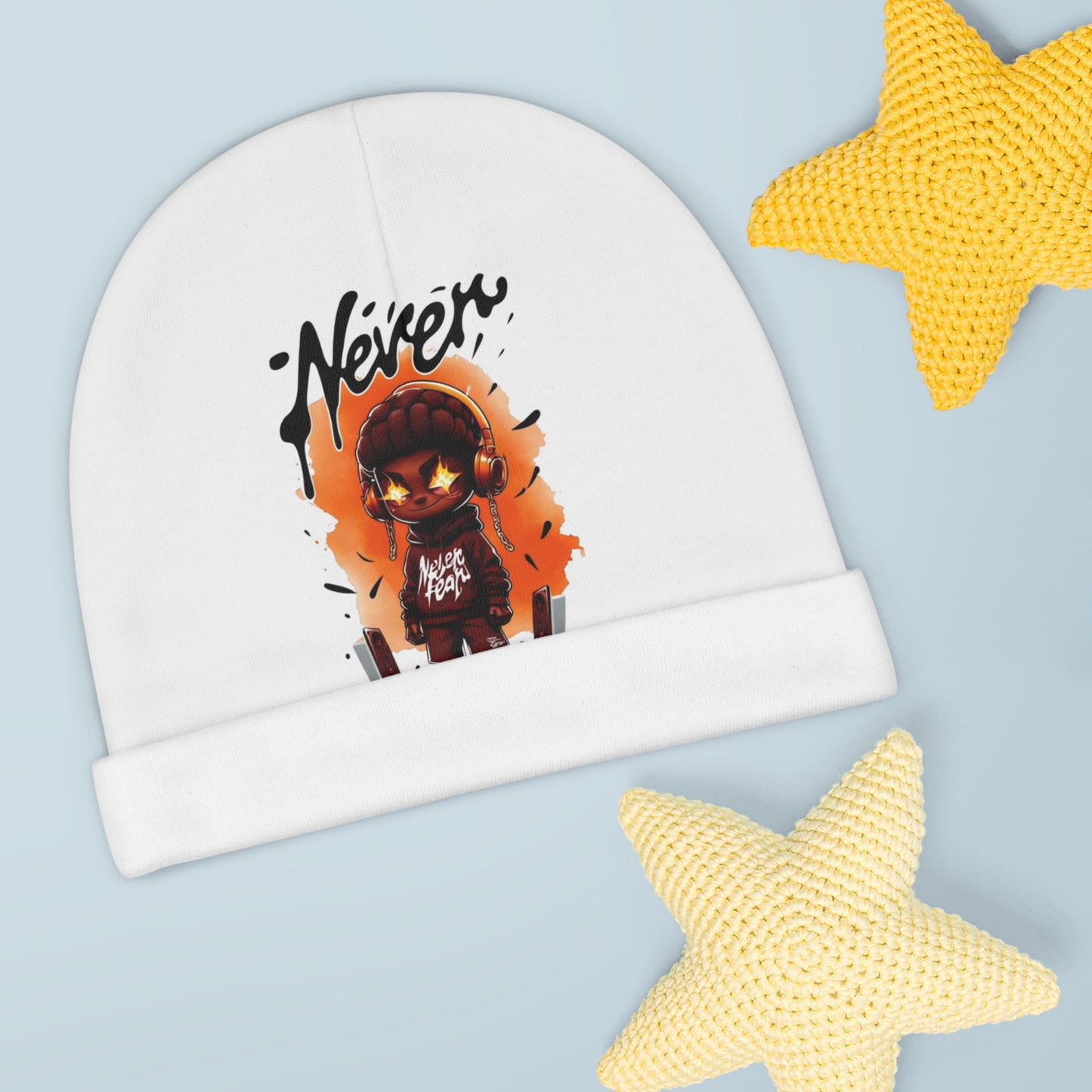 Never Fear Baby Beanie - Cozy & Stylish Infant Hat