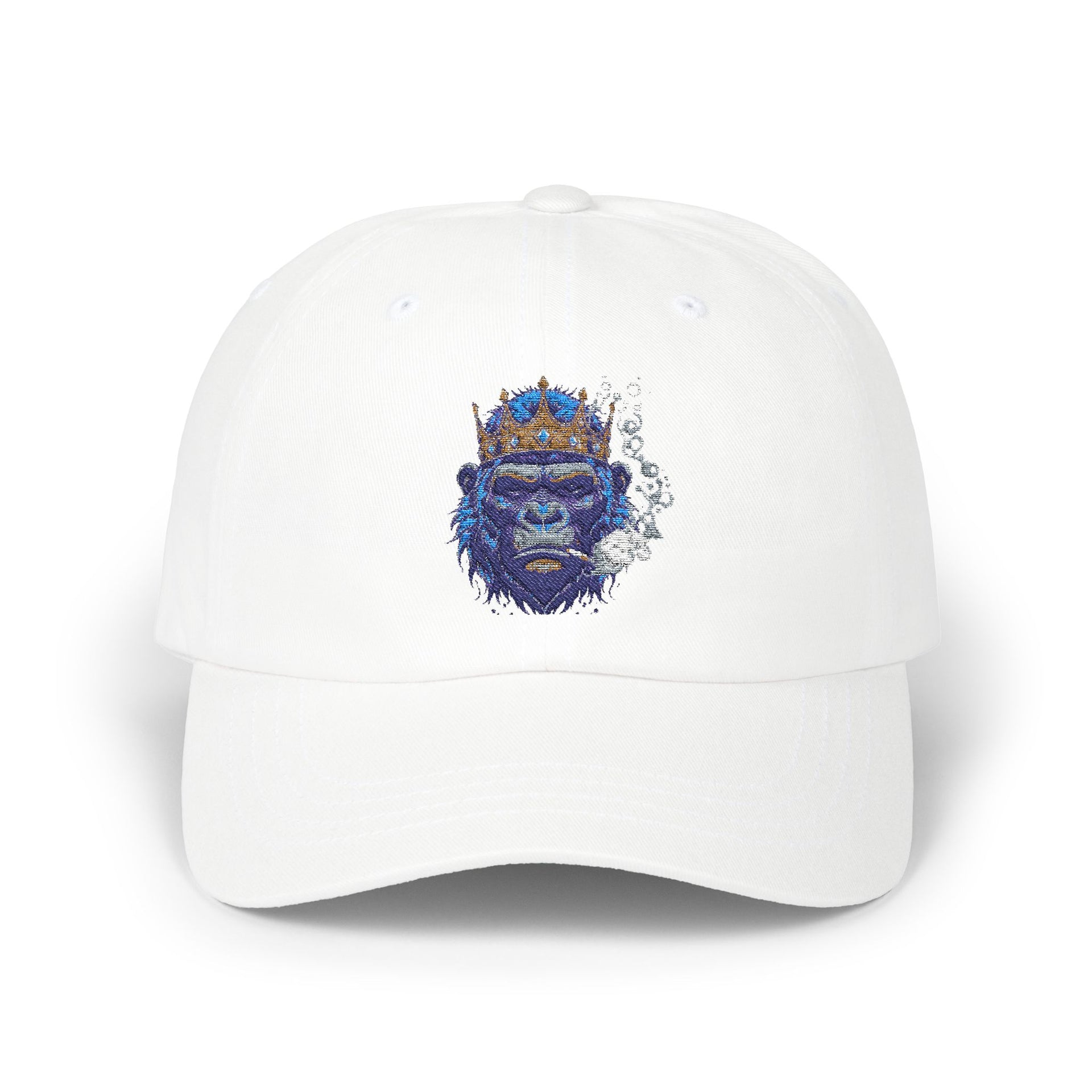 King Gorilla Classic Dad Cap - Trendy Adjustable Hat for Animal Lovers