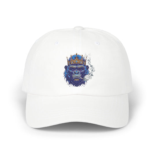 King Gorilla Classic Dad Cap - Trendy Adjustable Hat for Animal Lovers
