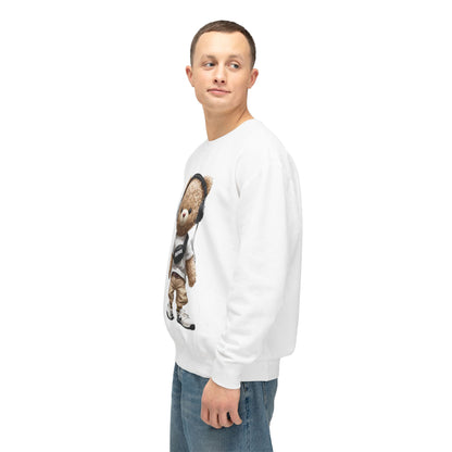 Inspire Bear Unisex Lightweight Crewneck Sweatshirt