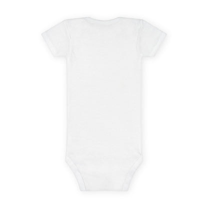 Cute Bear Graphic Organic Baby Bodysuit | Adorable Infant Onesie for Newborns