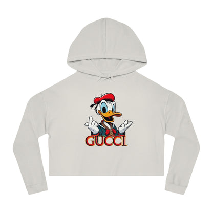 Gucci Donald Duck Cropped Hoodie