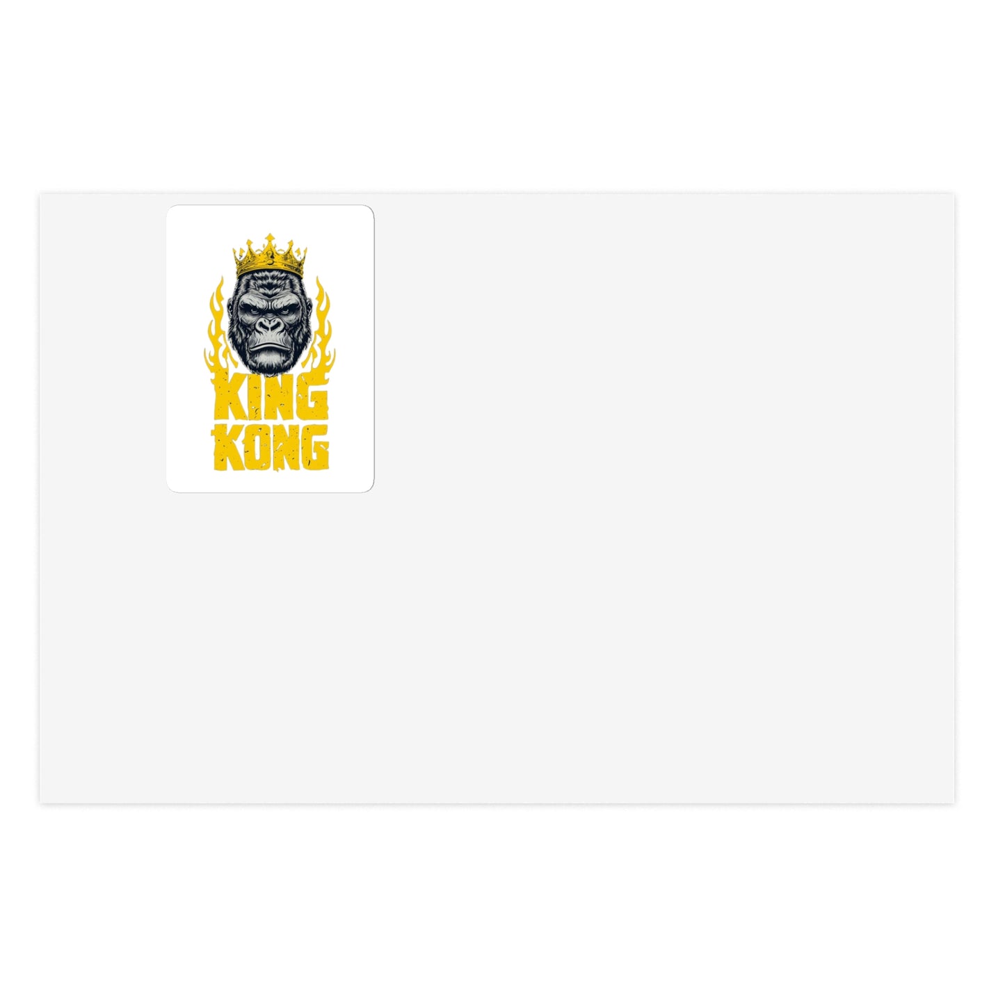 King Kong Sticker Sheet Bundle – 5 pcs | Fun and Creative Decorations