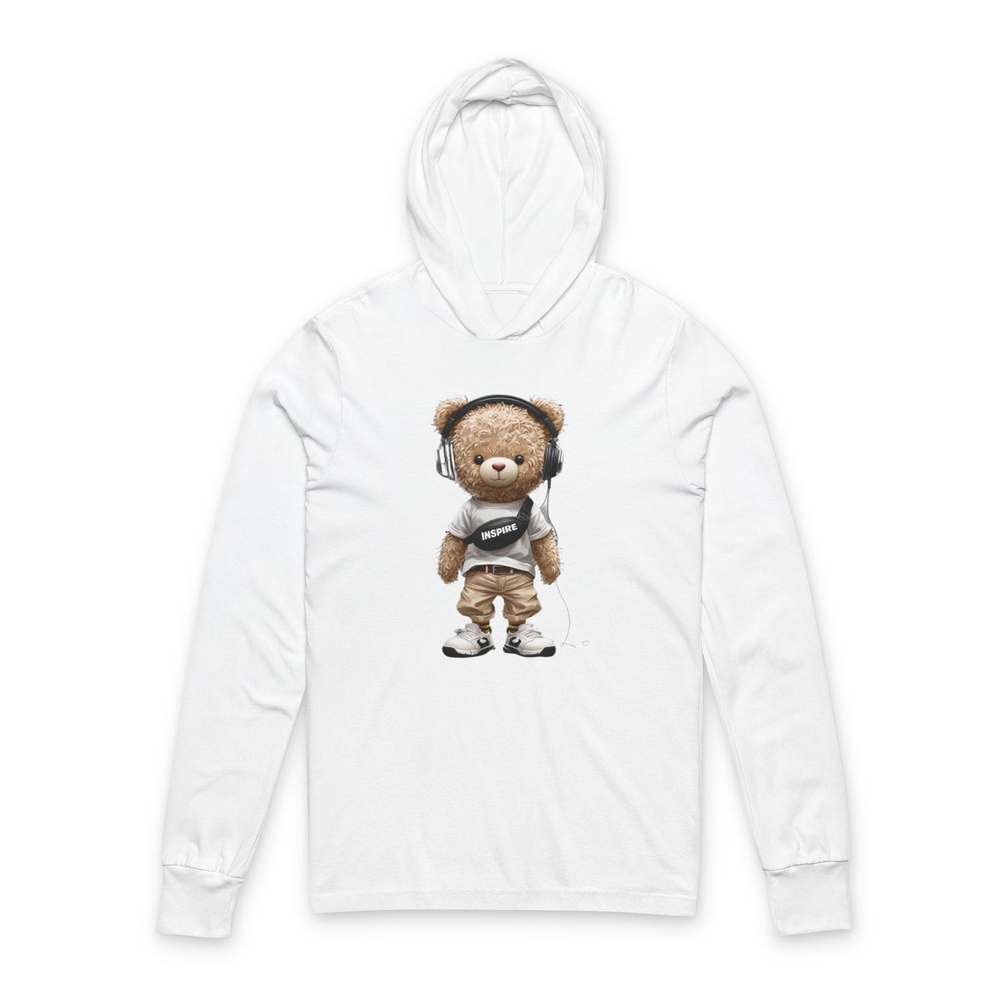 Cool Skull & Stylish Bear Unisex Hooded Tee