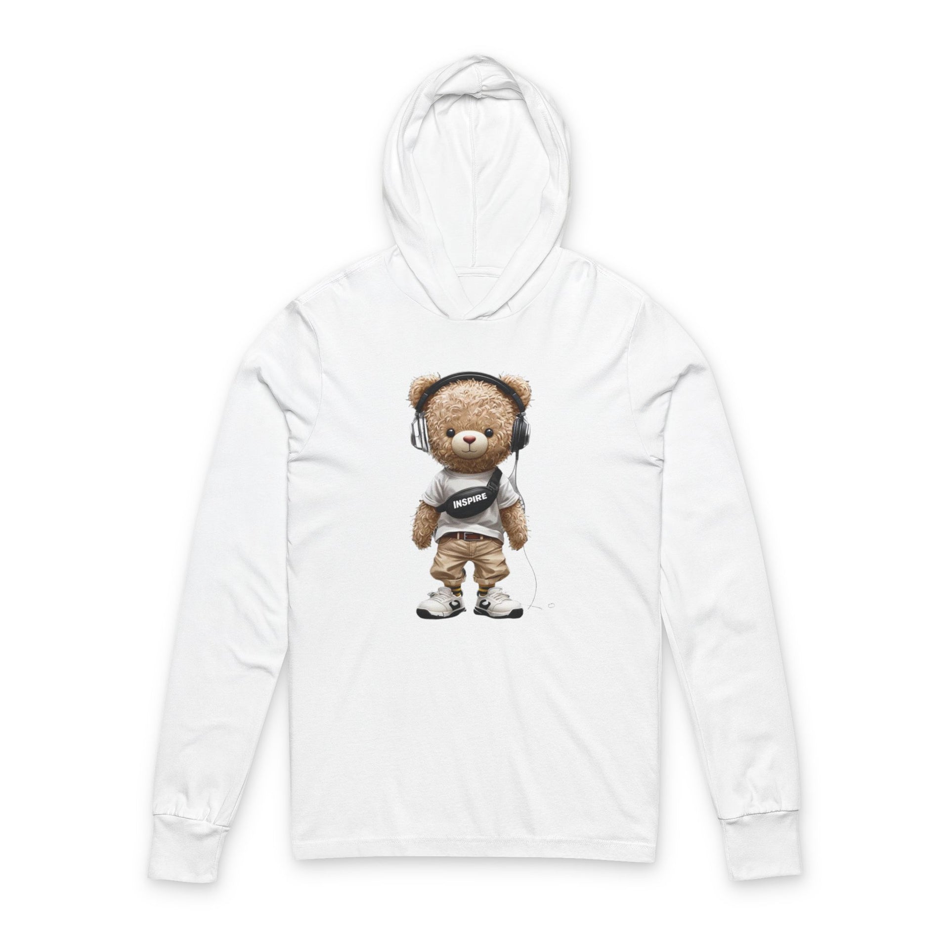 Cool Skull & Stylish Bear Unisex Hooded Tee