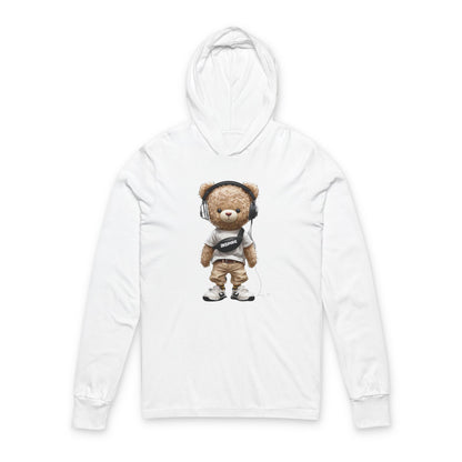 Cool Skull & Stylish Bear Unisex Hooded Tee
