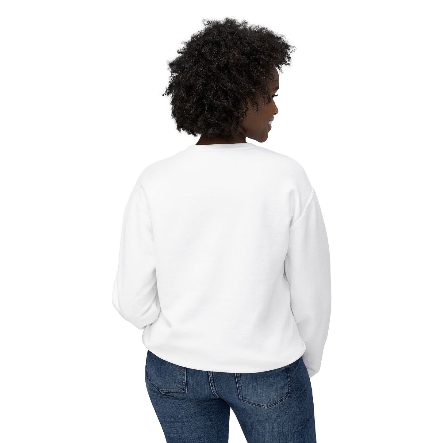 Inspire Bear Unisex Lightweight Crewneck Sweatshirt