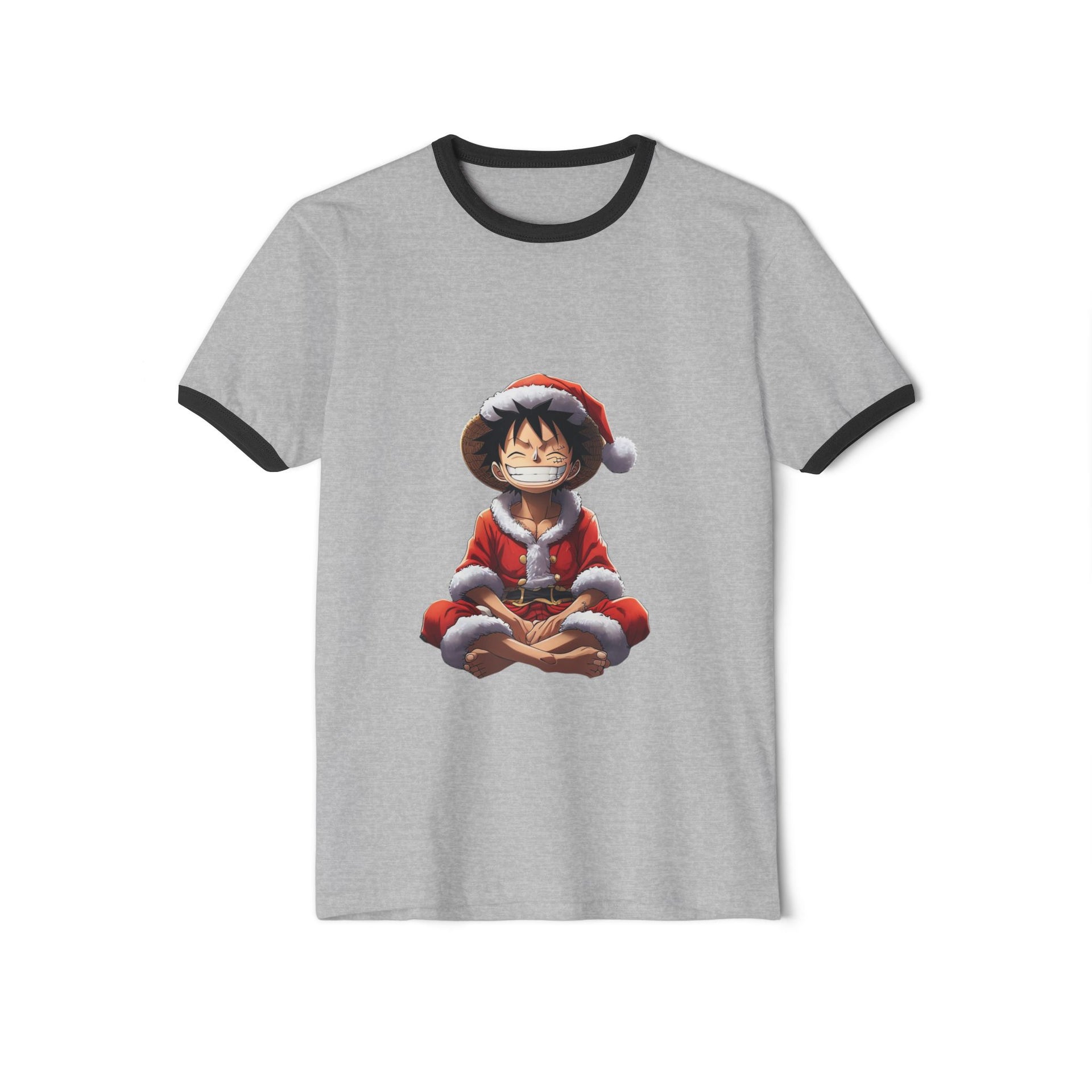 Santa-Inspired Ringer T-Shirt