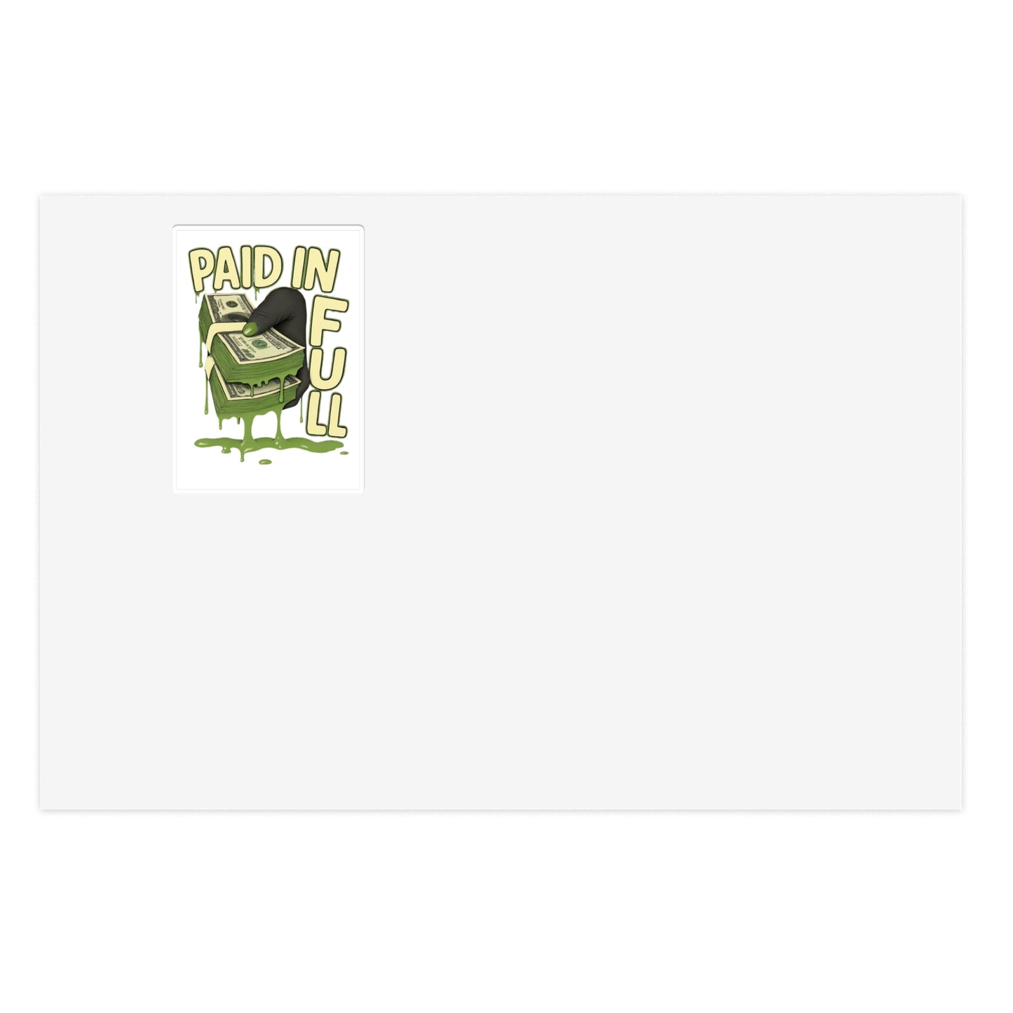 Unique Paid in Full Sticker Sheets for Creative Expression