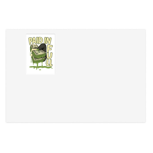 Unique Paid in Full Sticker Sheets for Creative Expression