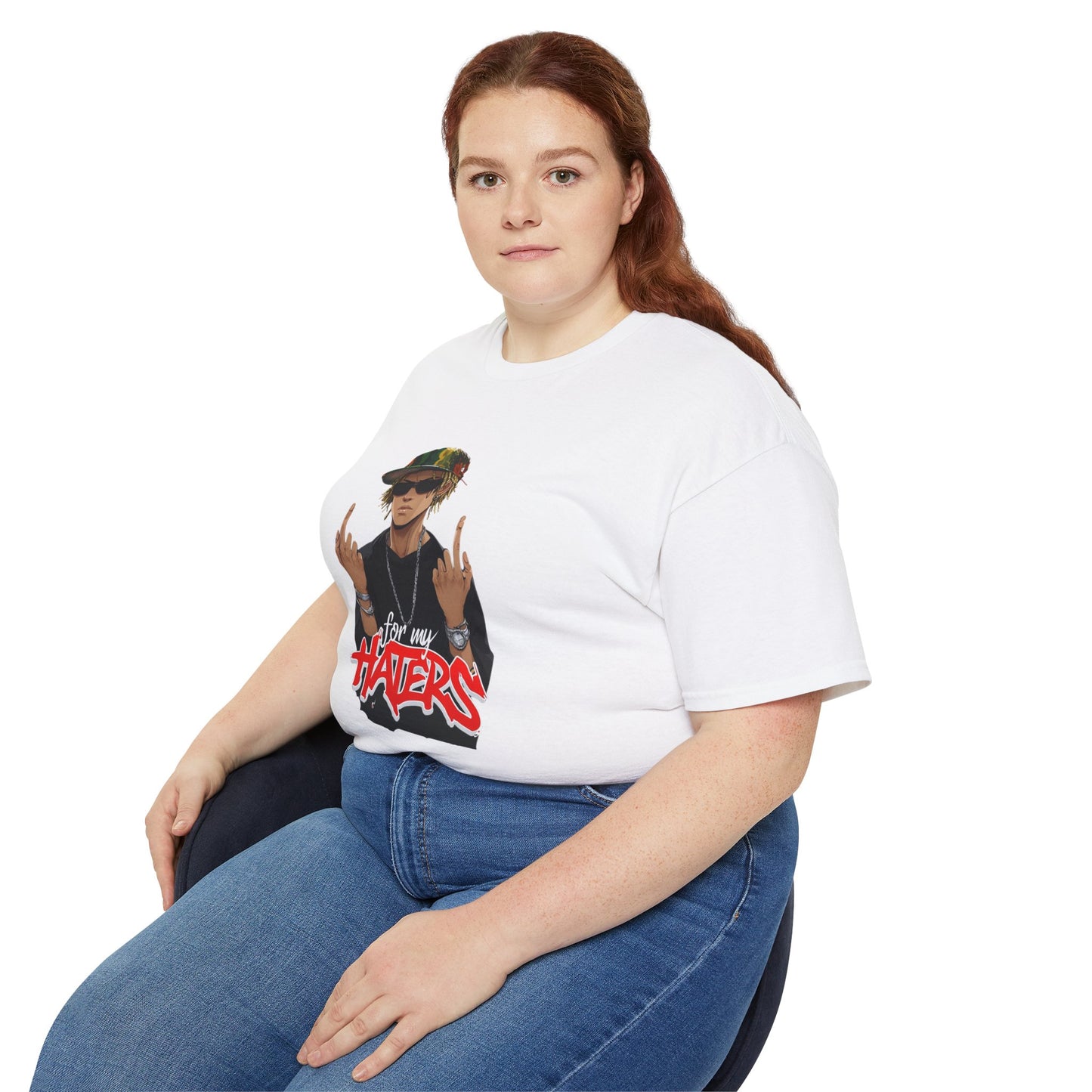 Graphic Tee - For My Haters, Casual Streetwear