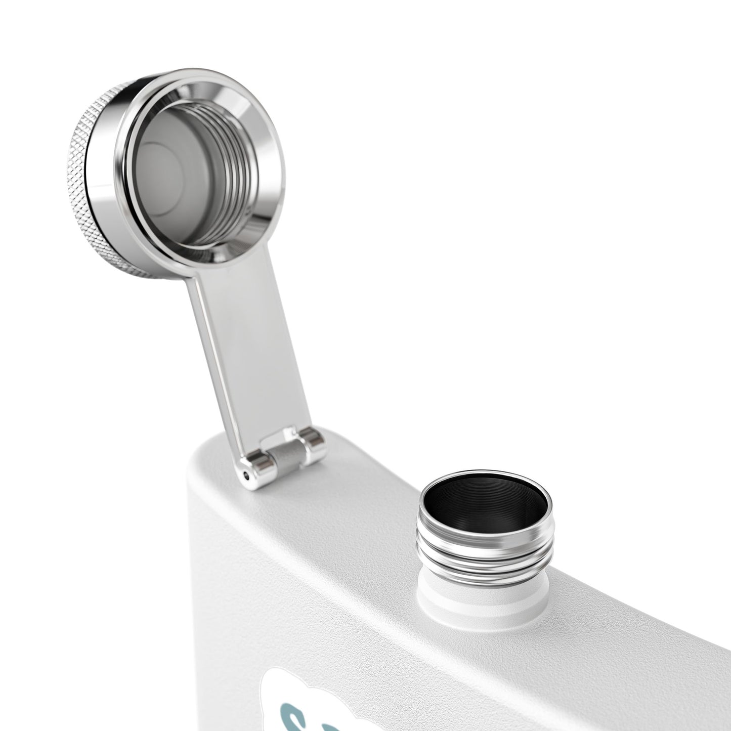 Flask - Eco-Friendly Stainless Steel &quot;Save the Turtles&quot; Design