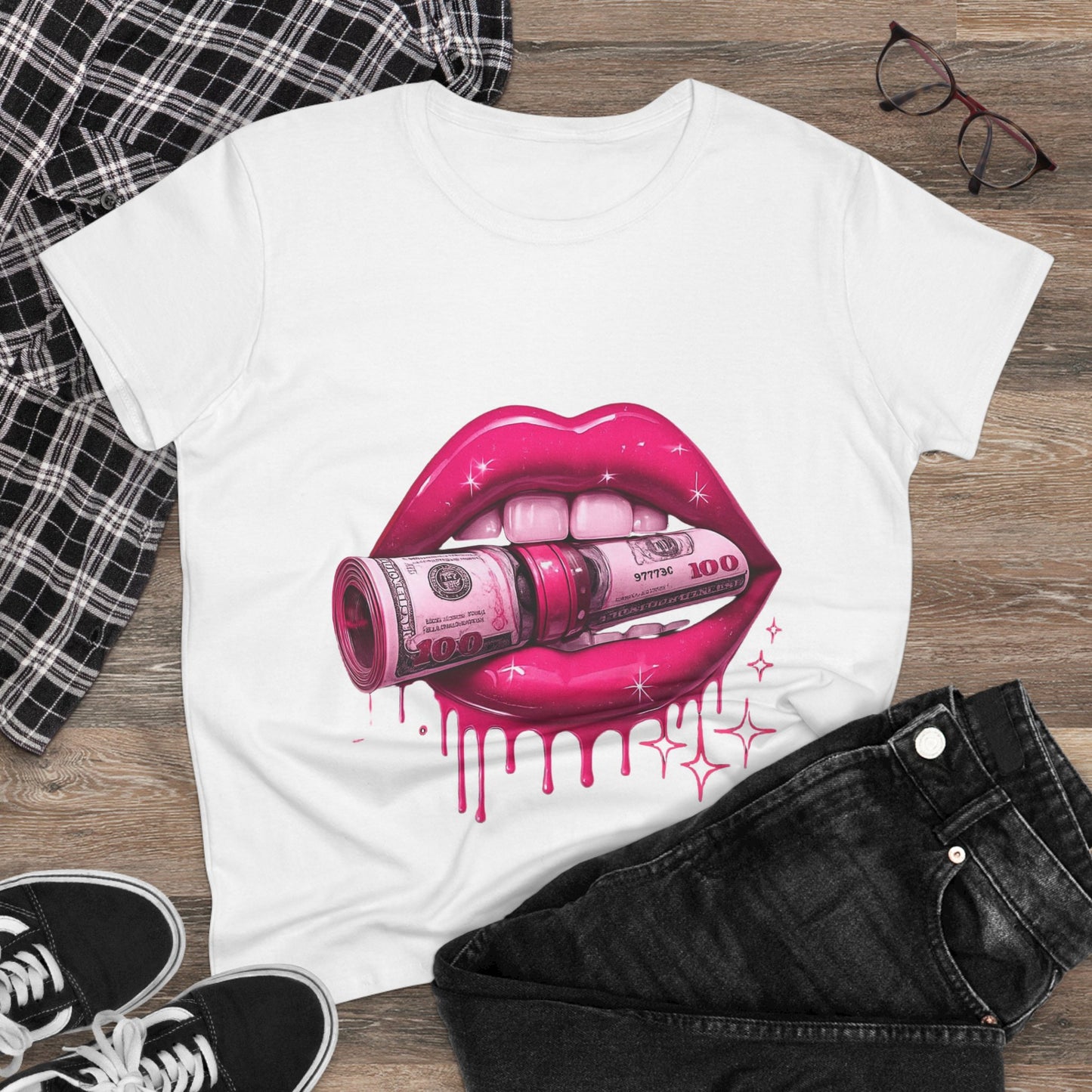 Women's Tee - Money Lips Tee