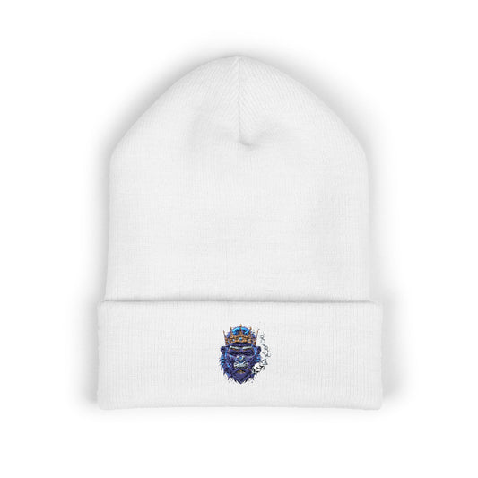 Embroidered Classic Cuffed Beanie - Stylish Winter Hat for All Occasions