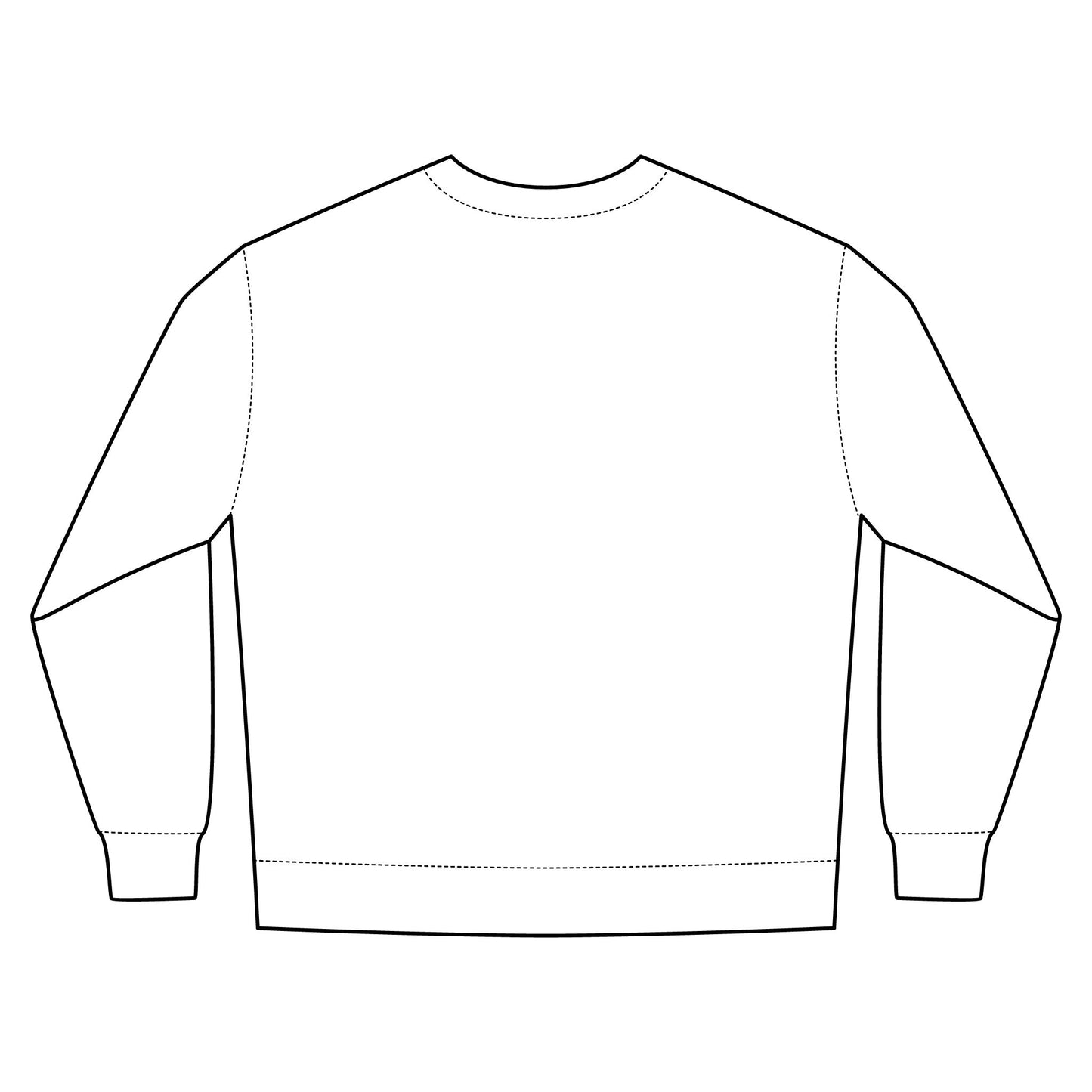 Trendy Urban Crewneck Sweatshirt with Graffiti Duck Design