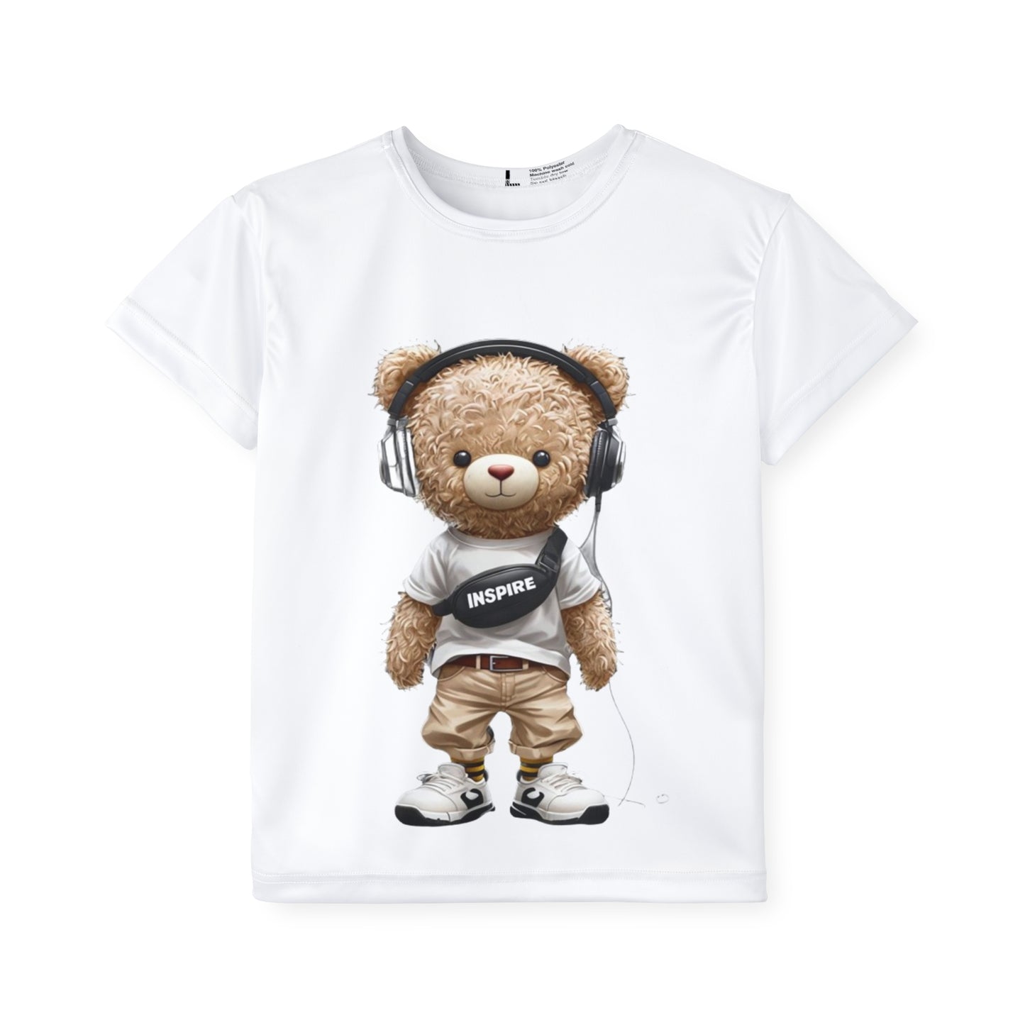 Kids Sports Jersey - Inspire Bear Design - Perfect for Active Play