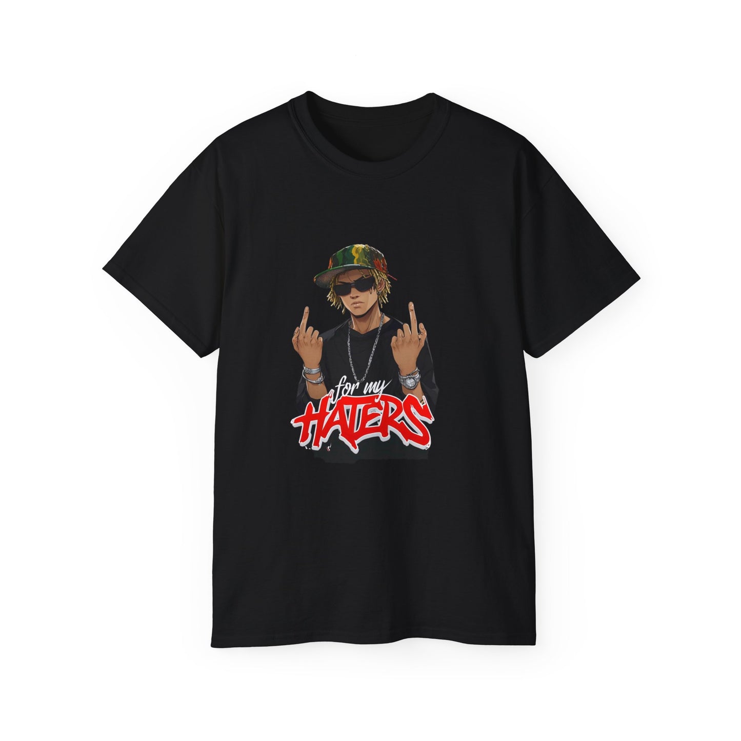 Graphic Tee - For My Haters, Casual Streetwear