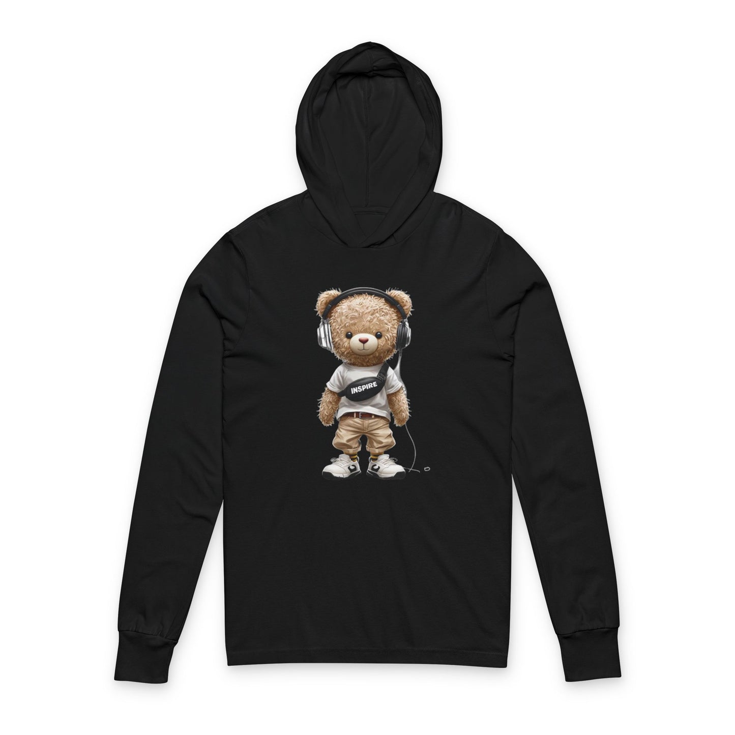 Cool Skull & Stylish Bear Unisex Hooded Tee