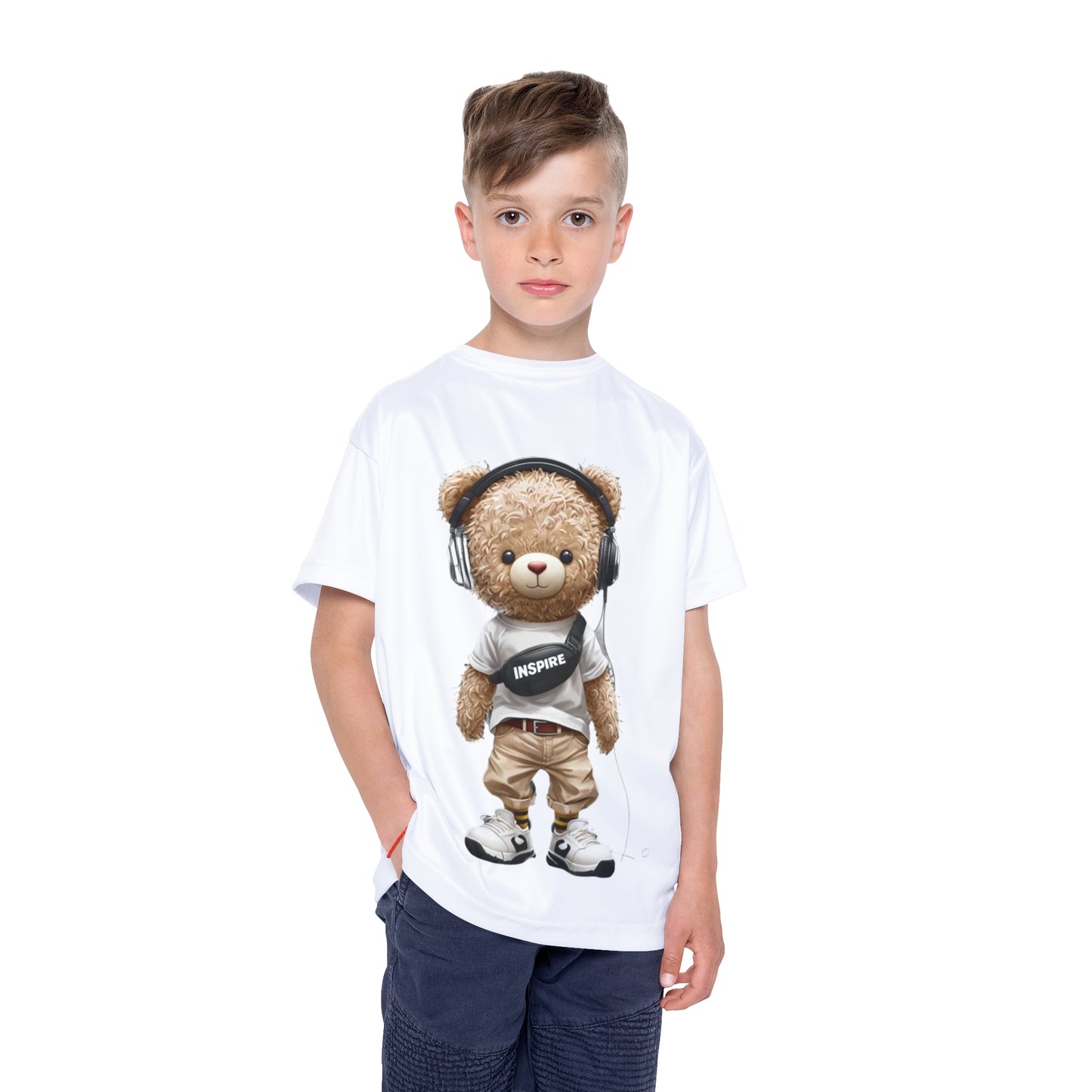 Kids Sports Jersey - Inspire Bear Design - Perfect for Active Play