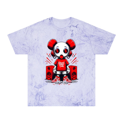 Unisex Color Blast Music T-Shirt - Trendy Graphic Tee for Music Lovers