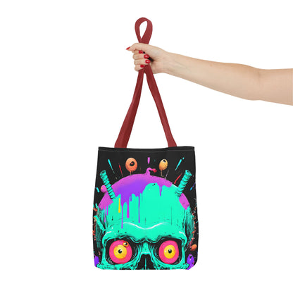 Colorful Monster Tote Bag - Paranormal Enthusiasts Gift