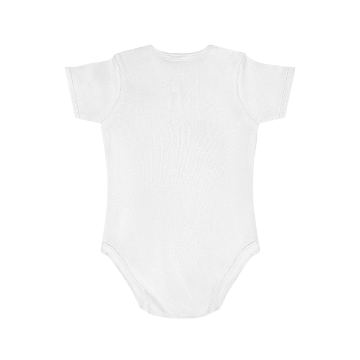Cute Money Kiss Short Sleeve Baby Bodysuit – Trendy Baby Outfit for Fashionable Infants