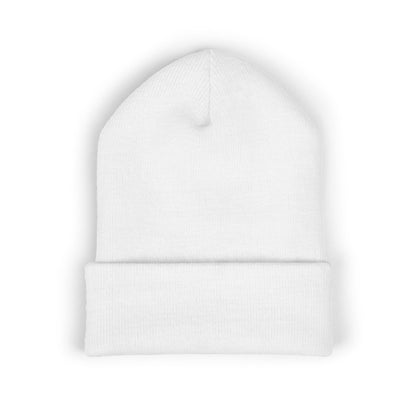 Embroidered Classic Cuffed Beanie - Stylish Winter Hat for All Occasions