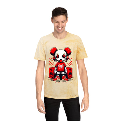 Unisex Color Blast Music T-Shirt - Trendy Graphic Tee for Music Lovers