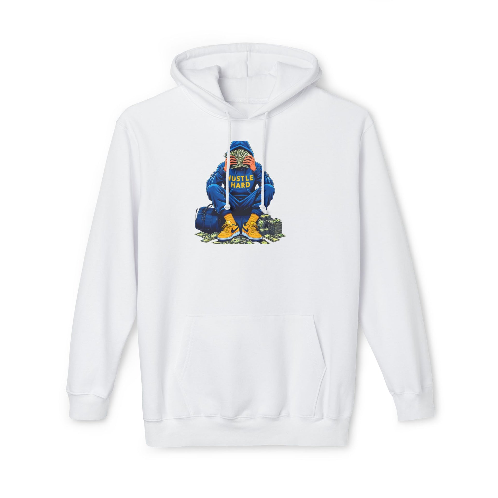 Hustle Hard Unisex Hoodie - Motivational Streetwear