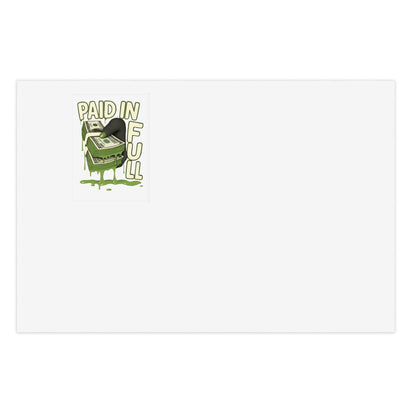 Unique Paid in Full Sticker Sheets for Creative Expression