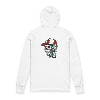 Cool Skull & Stylish Bear Unisex Hooded Tee