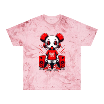 Unisex Color Blast Music T-Shirt - Trendy Graphic Tee for Music Lovers
