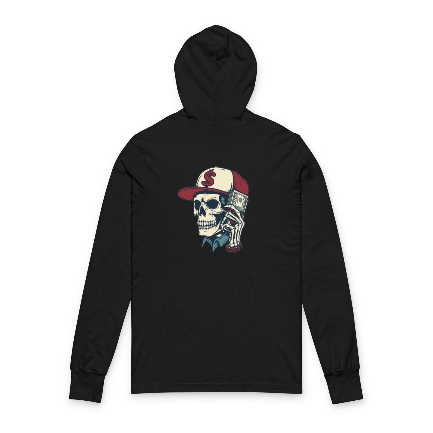 Cool Skull & Stylish Bear Unisex Hooded Tee