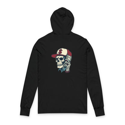 Cool Skull & Stylish Bear Unisex Hooded Tee