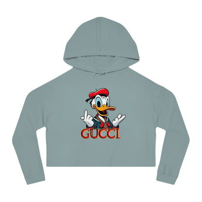 Gucci Donald Duck Cropped Hoodie