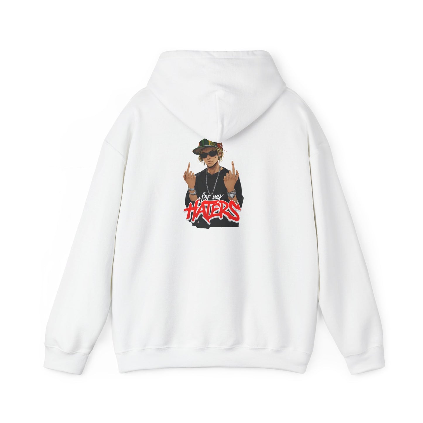 Hustle & Haters Unisex Hoodie - Inspirational Sweatshirt