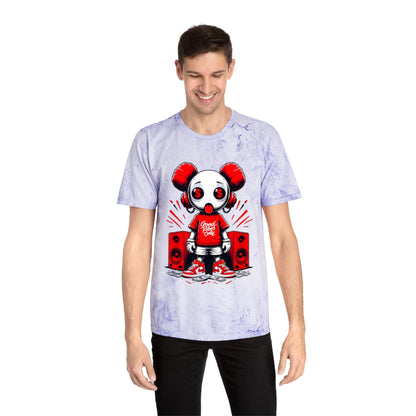 Unisex Color Blast Music T-Shirt - Trendy Graphic Tee for Music Lovers