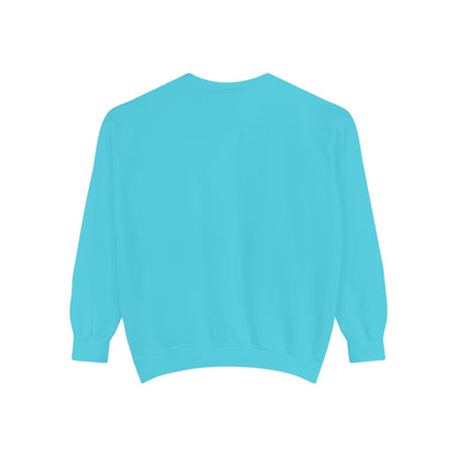 Cool Kid Unisex Garment-Dyed Sweatshirt - Trendy Streetwear for Students