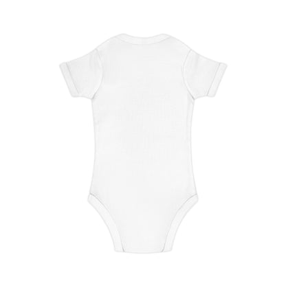 Find Your Flow Combed Cotton Baby Bodysuit - Cute & Comfy Infant Outfit