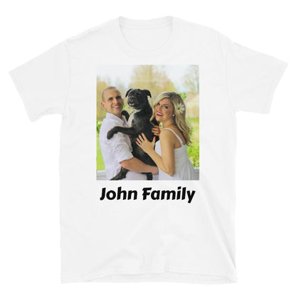 Cutest Unisex T-Shirts printed with text or photo as a gift!