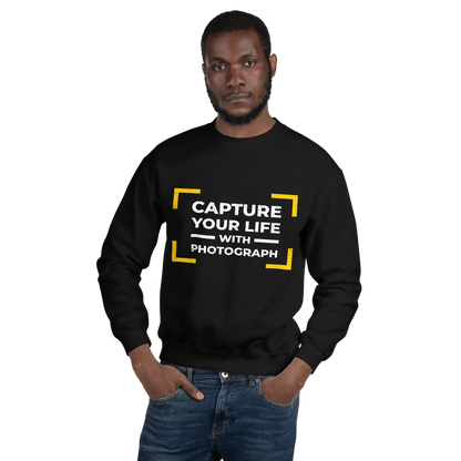 Capture Your Life With Photograph Unisex Sweatshirt