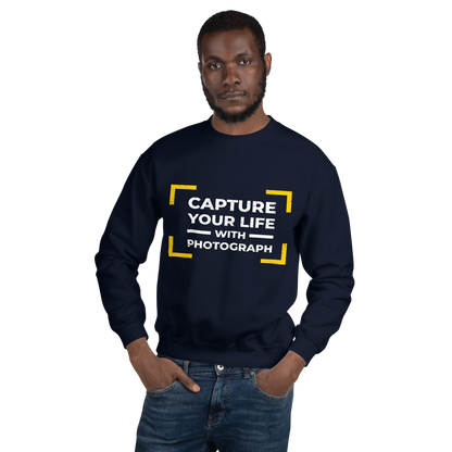 Capture Your Life With Photograph Unisex Sweatshirt