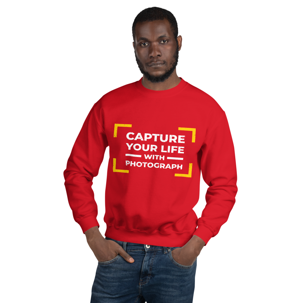 Capture Your Life With Photograph Unisex Sweatshirt