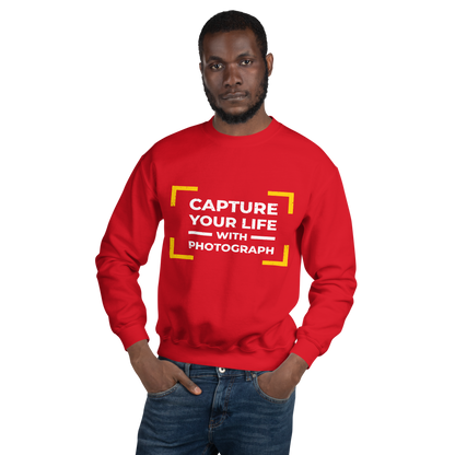 Capture Your Life With Photograph Unisex Sweatshirt