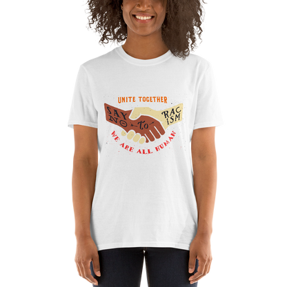 No Racism Short-Sleeve Unisex T-Shirt
