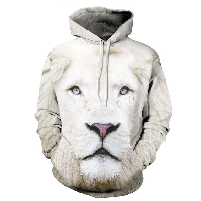 3D Animals Printed Hooded Sweatshirt – Lovablething