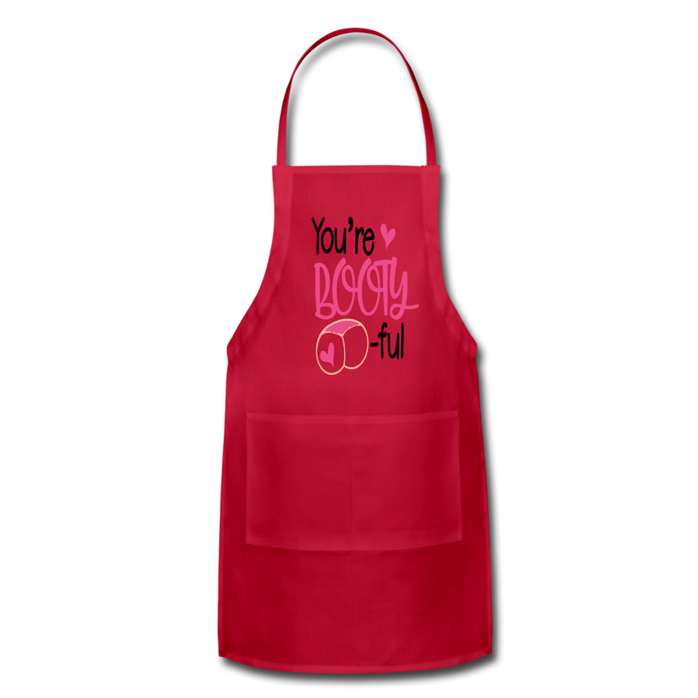 Amazing Personalised Apron Adjustable Apron Gift - red