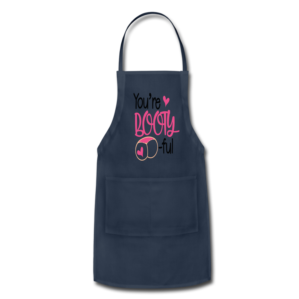 Amazing Personalised Apron Adjustable Apron Gift - navy